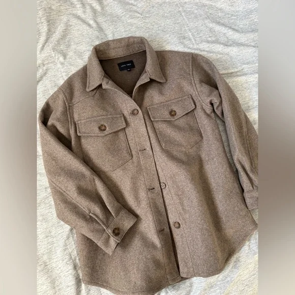 Brown shacket - Picture 2 of 3